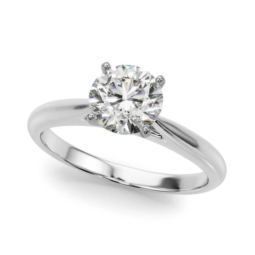 Abigail Solitaire Engagement Ring 1.0 Ct IGI Certified
