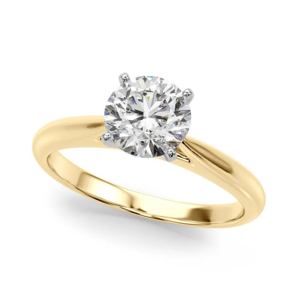 Abigail Solitaire Engagement Ring 1.0 Ct IGI Certified - Image 4