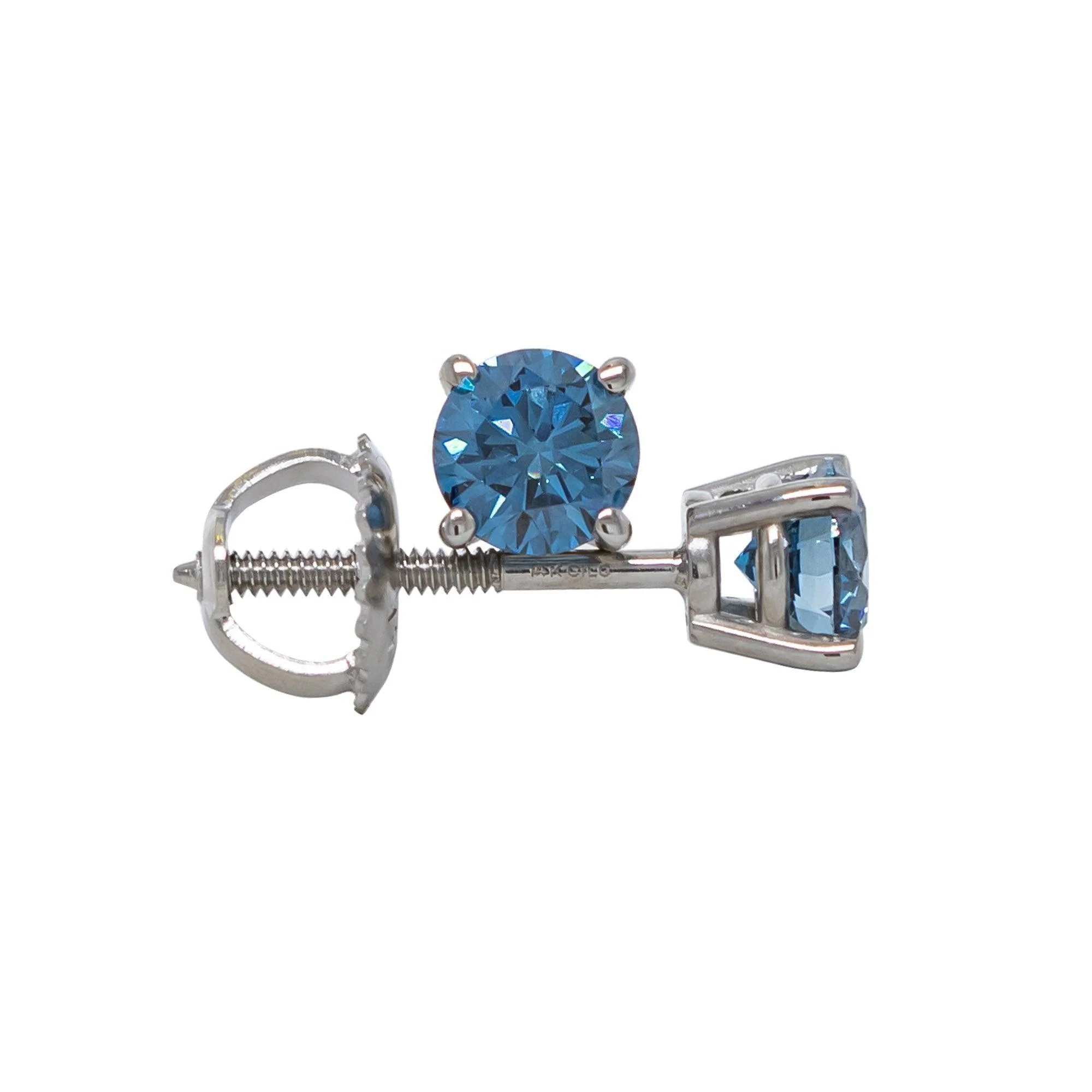 Rachel Earrings 1.0 Ct. T.W. IGI Certified - Image 2