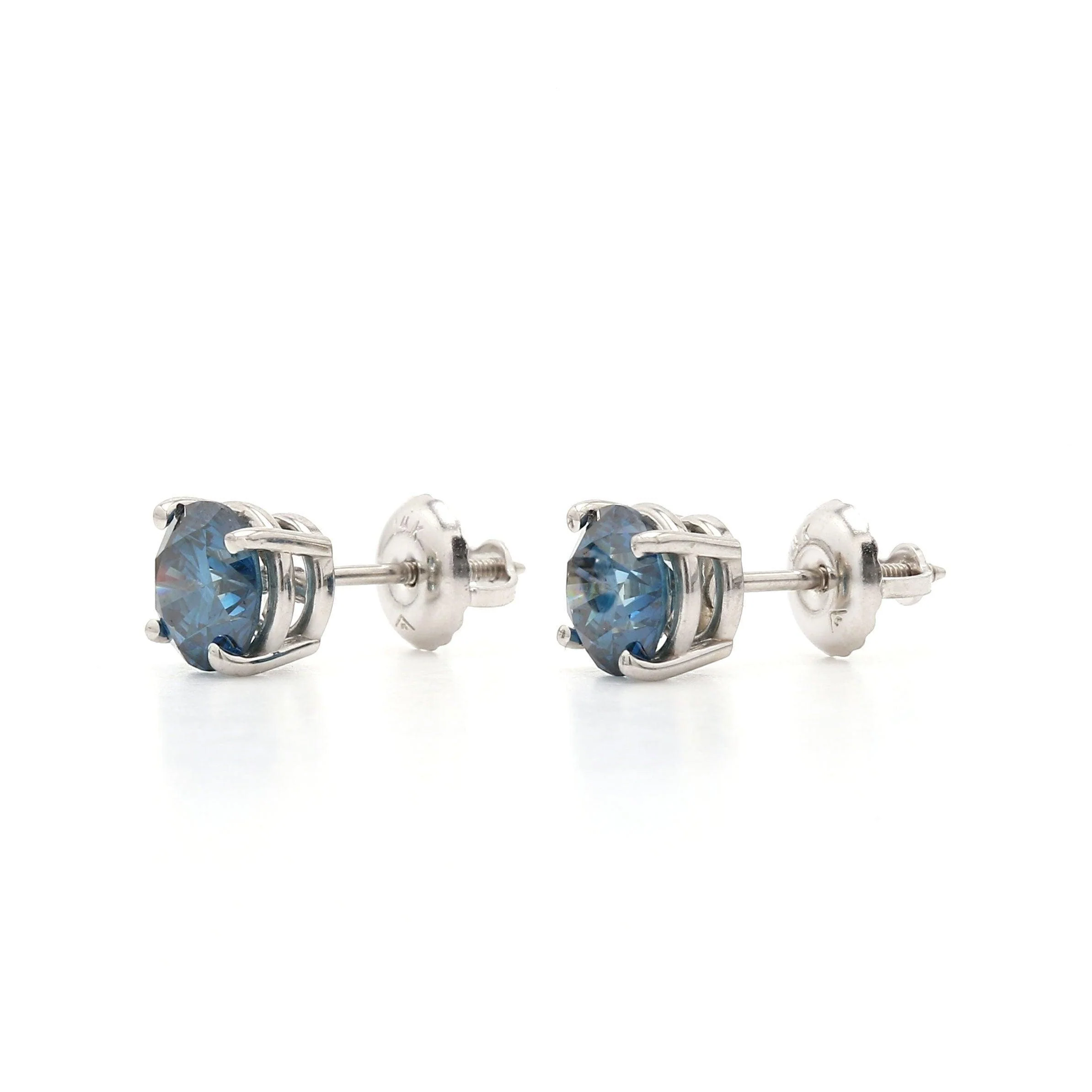 Rachel Earrings 1.0 Ct. T.W. IGI Certified - Image 4