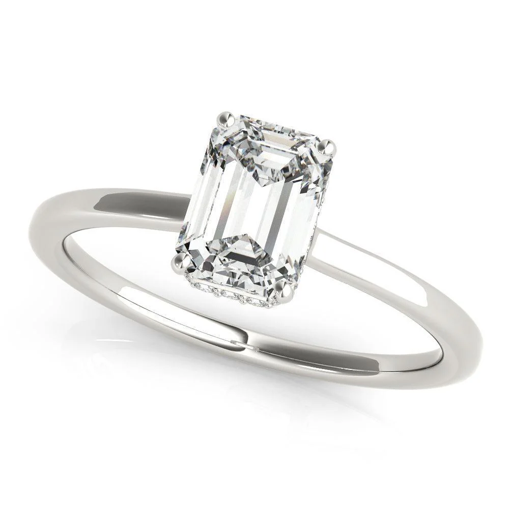 Christina Emerald Engagement Ring 1 1/4 Ct IGI Certified
