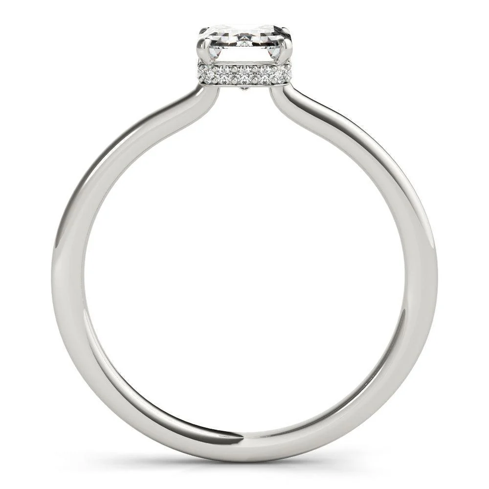 Christina Emerald Engagement Ring 1 1/4 Ct IGI Certified - Image 2