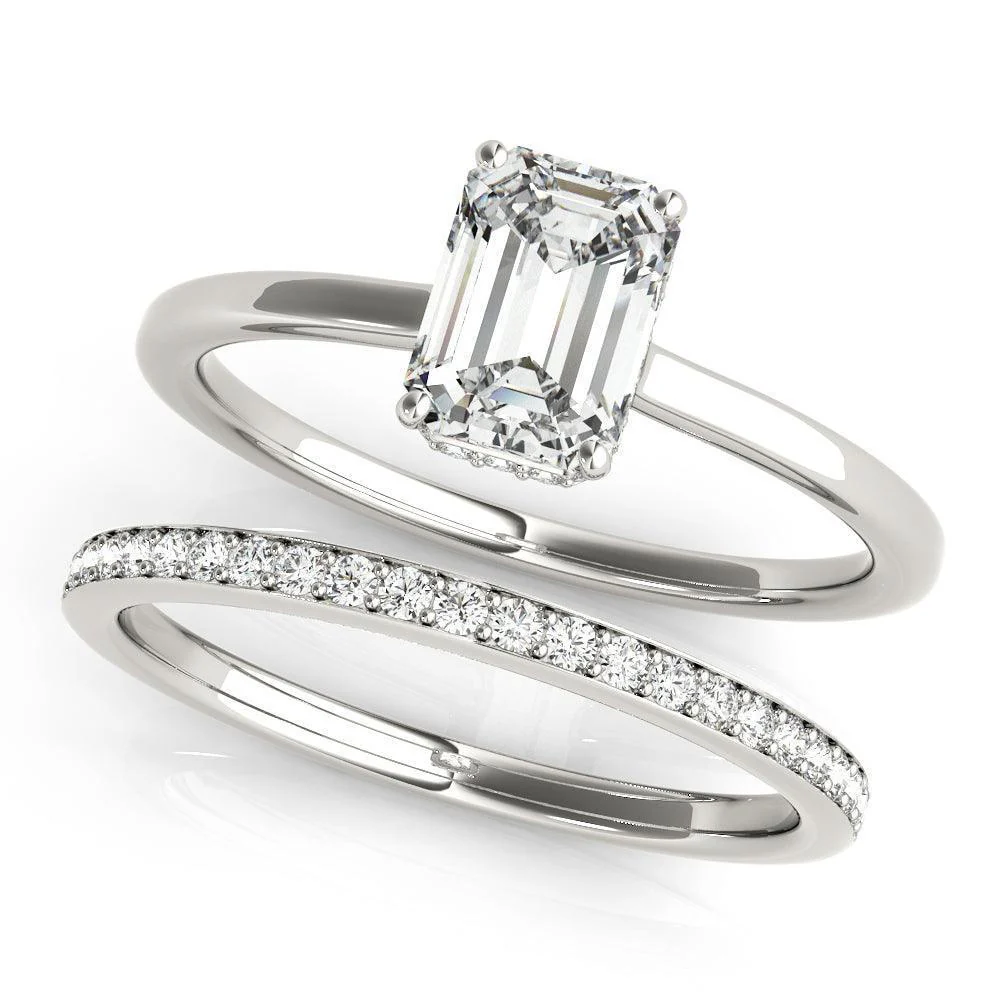 Christina Emerald Engagement Ring 1 1/4 Ct IGI Certified - Image 4