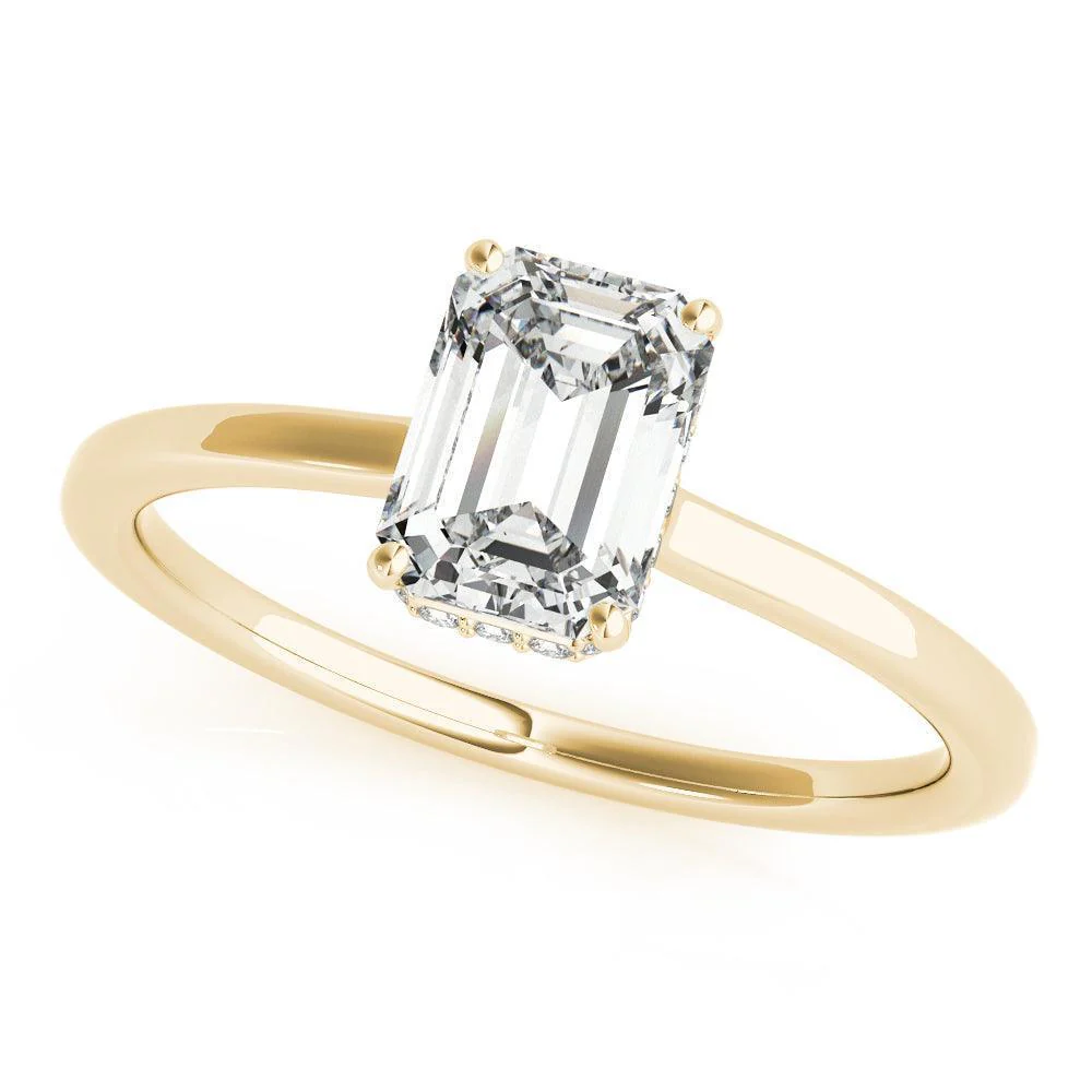 Christina Emerald Engagement Ring 1 1/4 Ct IGI Certified - Image 5