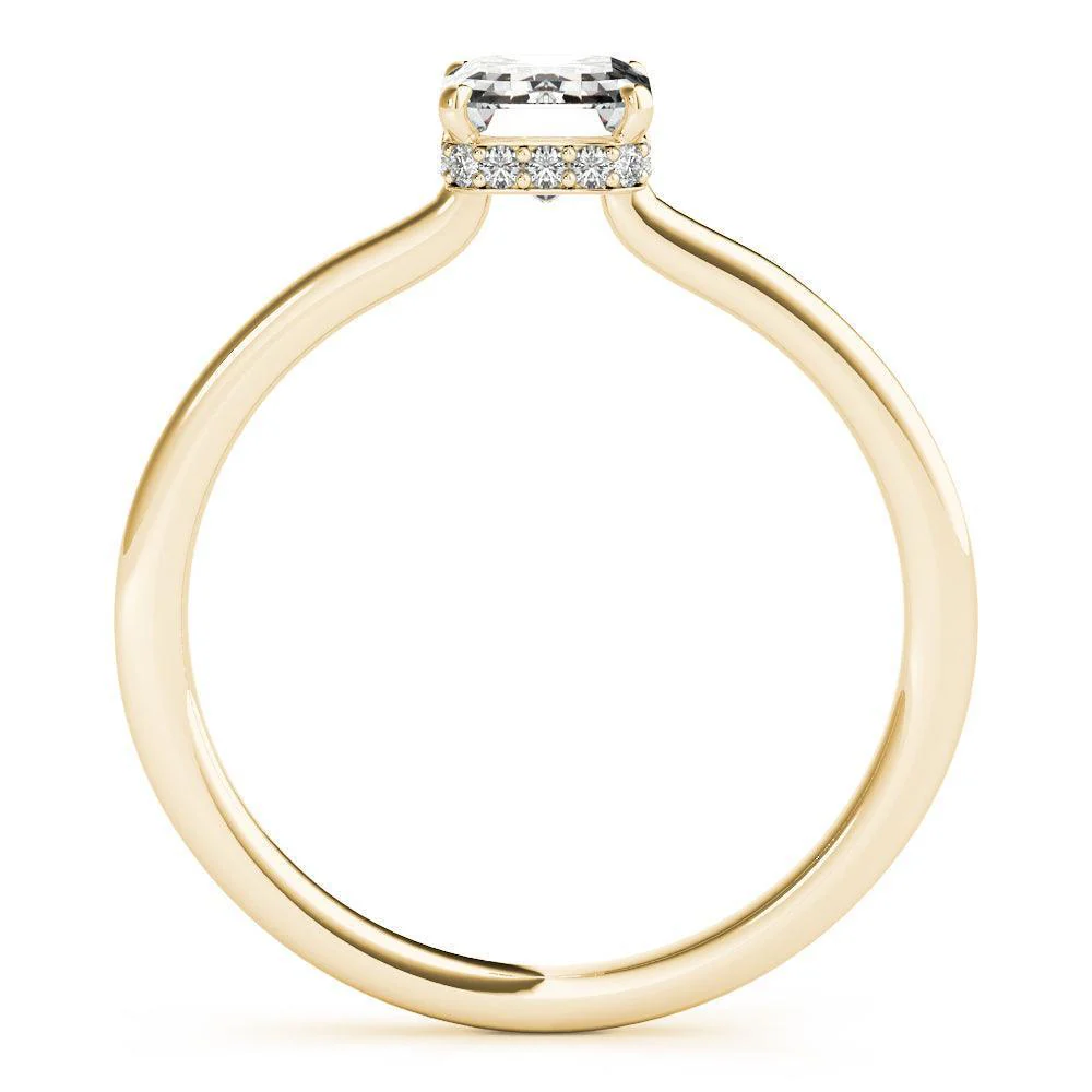 Christina Emerald Engagement Ring 1 1/4 Ct IGI Certified - Image 6
