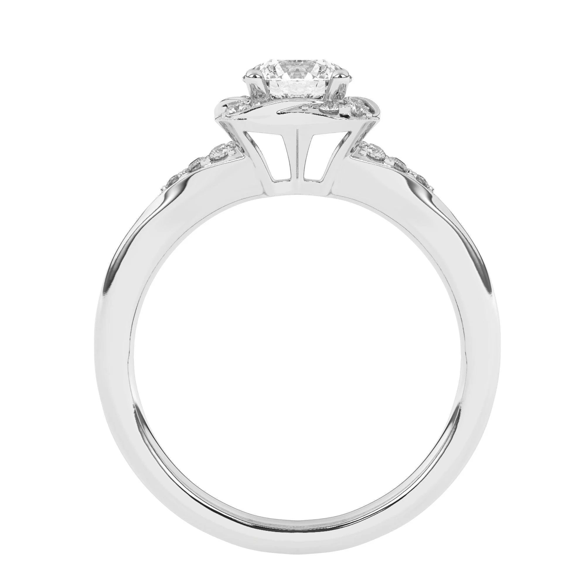 Daphne Halo Engagement Ring - Image 2