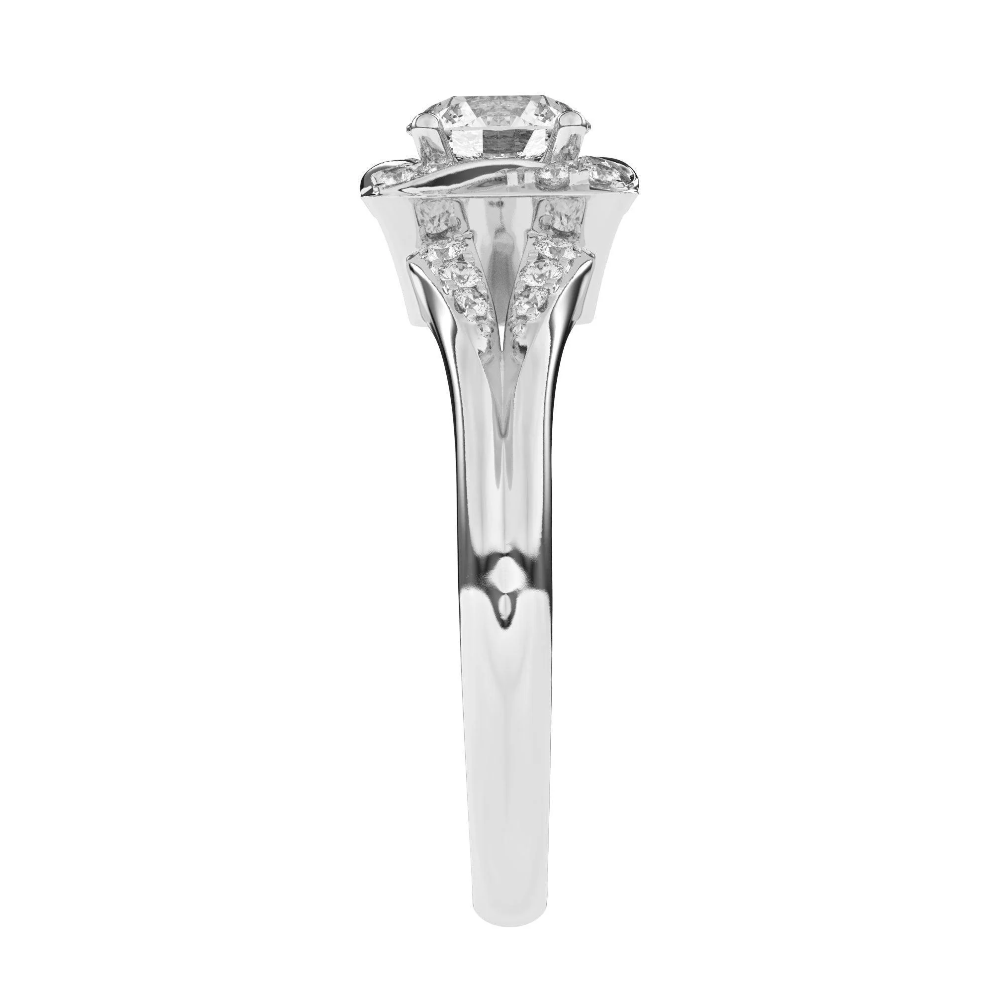 Daphne Halo Engagement Ring - Image 3