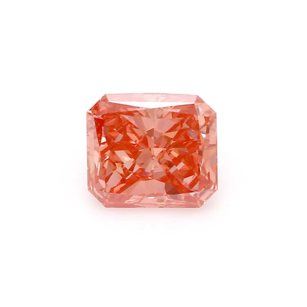 2.17Ct Vivid Pink VS1 IGI Certified Radiant Lab Grown Diamond