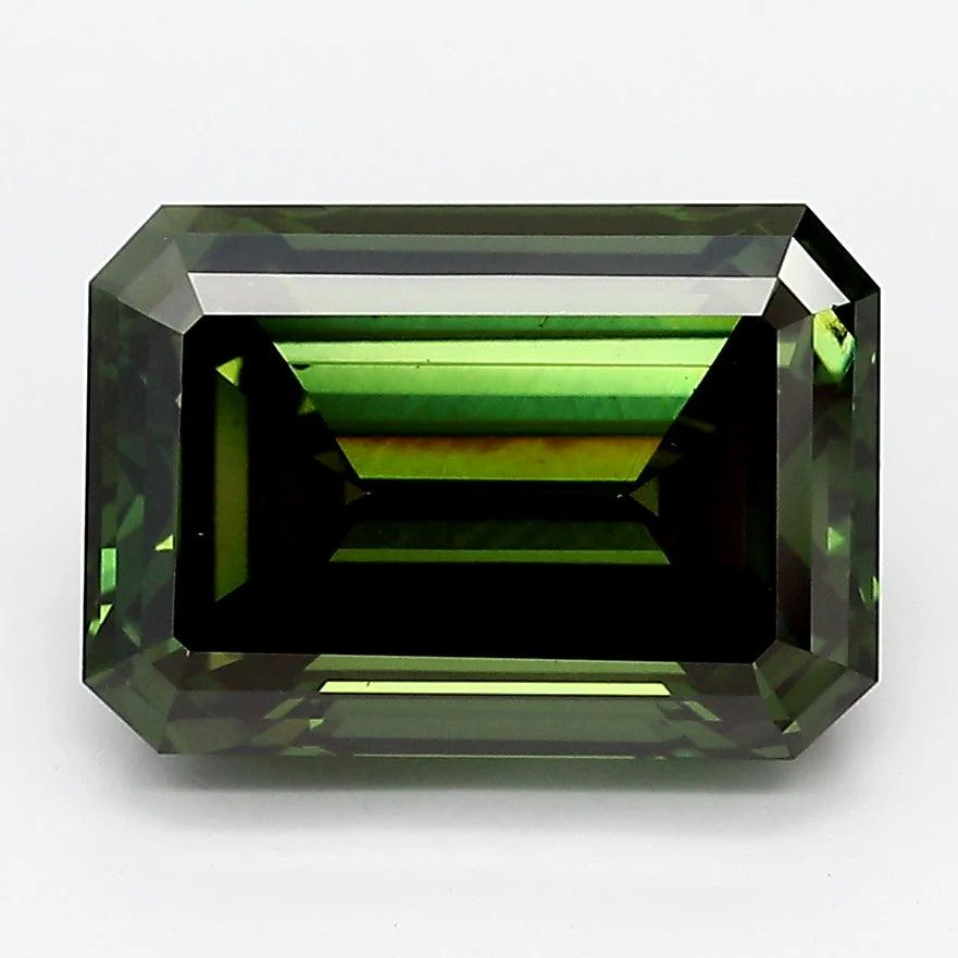 1.12Ct Fancy Green VS1 IGI Certified Emerald Lab Grown Diamond