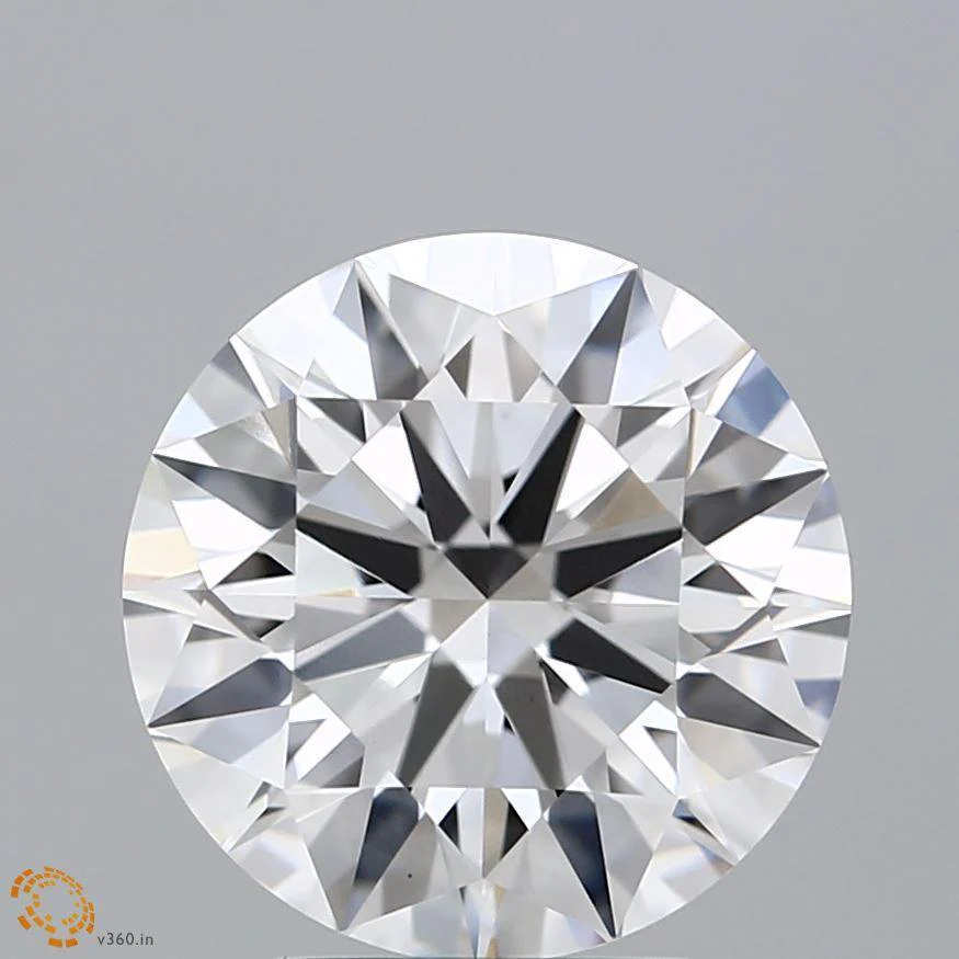 3.55Ct H VS1 IGI Certified Round Lab Grown Diamond