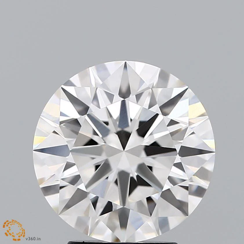 3.56Ct H VVS2 IGI Certified Round Lab Grown Diamond