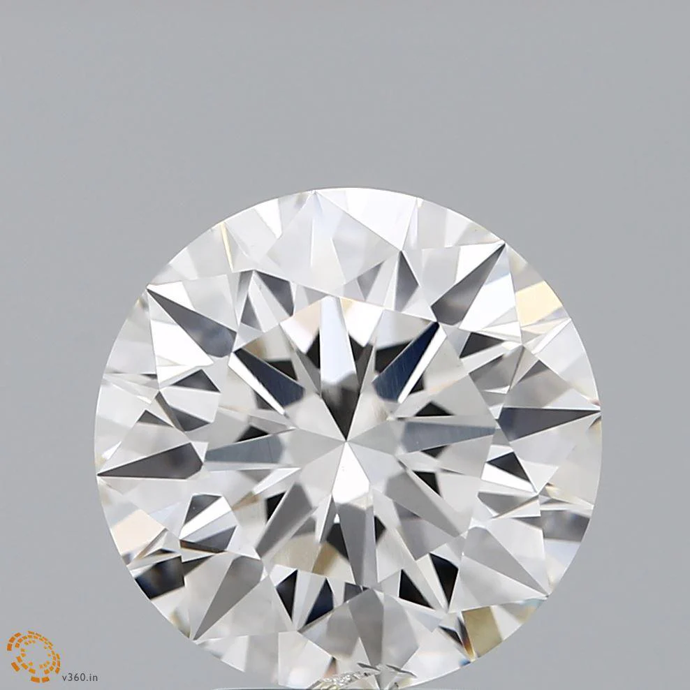5.01Ct G SI1 IGI Certified Round Lab Grown Diamond