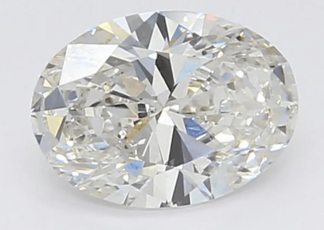 1.17Ct G VVS2 IGI Certified Oval Lab Grown Diamond