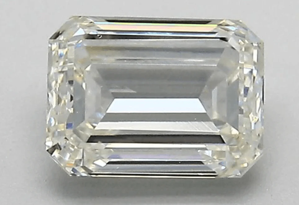 1.05Ct J VS1 IGI Certified Emerald Lab Grown Diamond