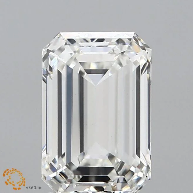 4.91Ct G VVS1 GIA Certified Emerald Lab Grown Diamond