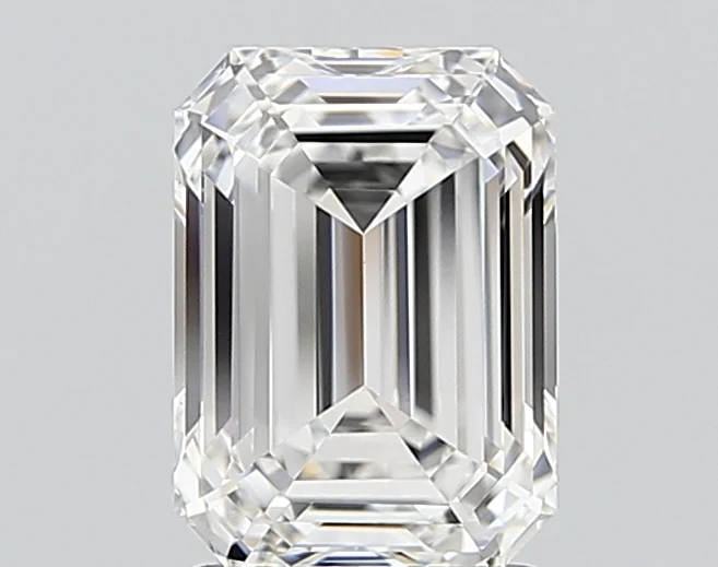 2.01Ct E VVS2 IGI Certified Emerald Lab Grown Diamond