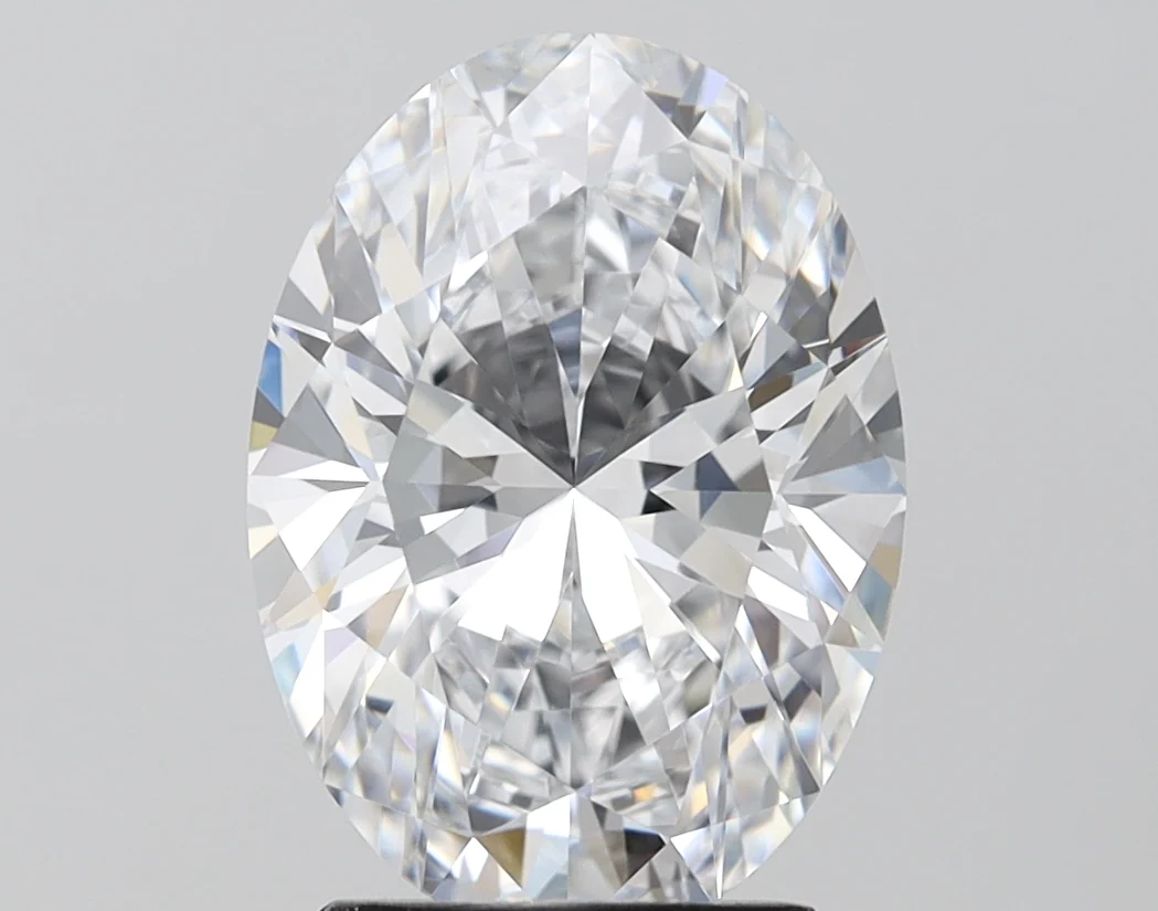 3.51Ct D VVS1 IGI Certified Oval Lab Grown Diamond