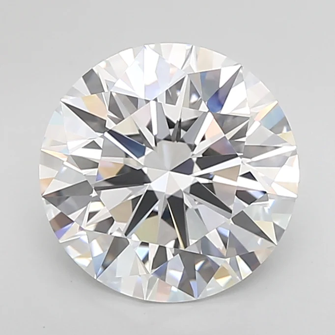 5.13Ct E IF IGI Certified Round Lab Grown Diamond