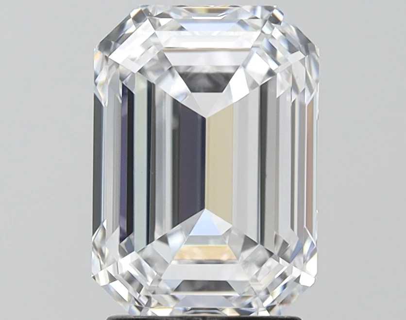 3.12Ct D IF IGI Certified Emerald Lab Grown Diamond