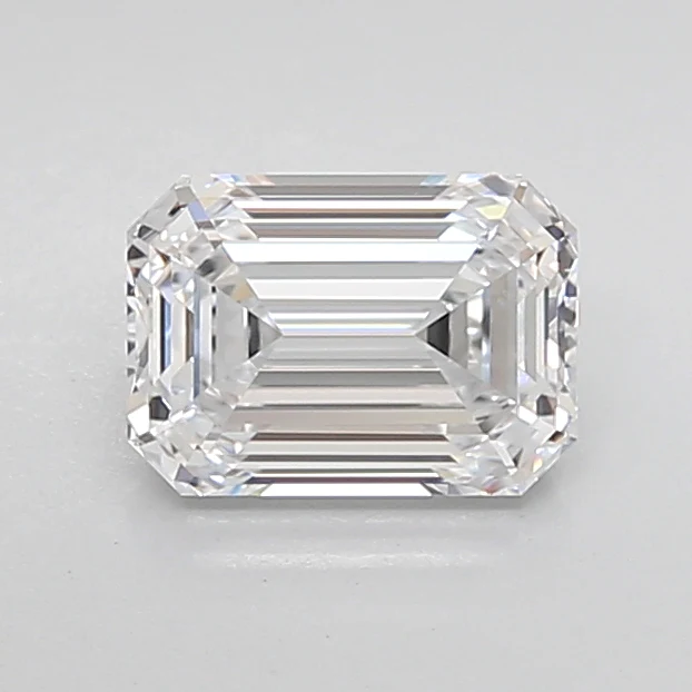 1.58Ct D VVS2 IGI Certified Emerald Lab Grown Diamond