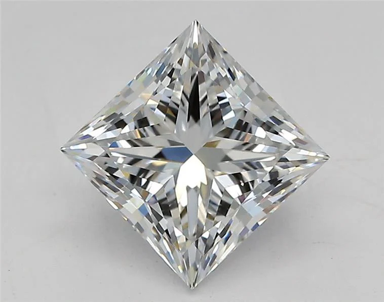 1.54Ct D VVS2 IGI Certified Princess Lab Grown Diamond