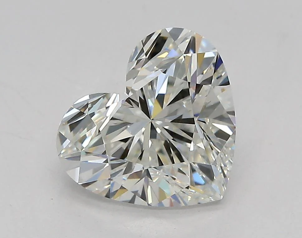 1.51Ct F VVS2 IGI Certified Heart Lab Grown Diamond
