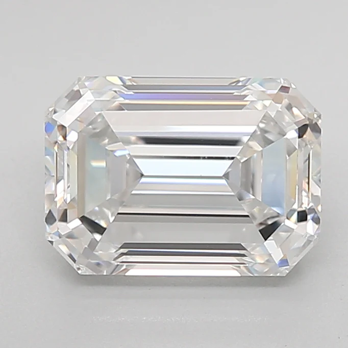 2.52Ct E VVS1 IGI Certified Emerald Lab Grown Diamond