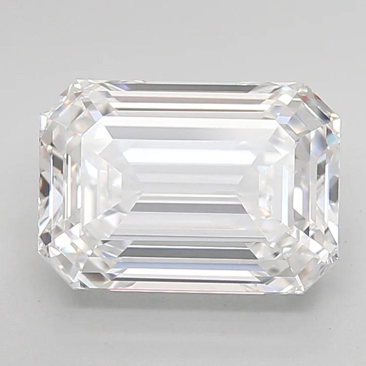 3.23Ct D VVS1 IGI Certified Emerald Lab Grown Diamond