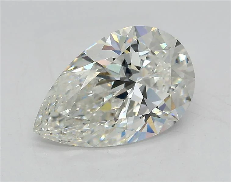 2.74Ct F VVS2 IGI Certified Pear Lab Grown Diamond