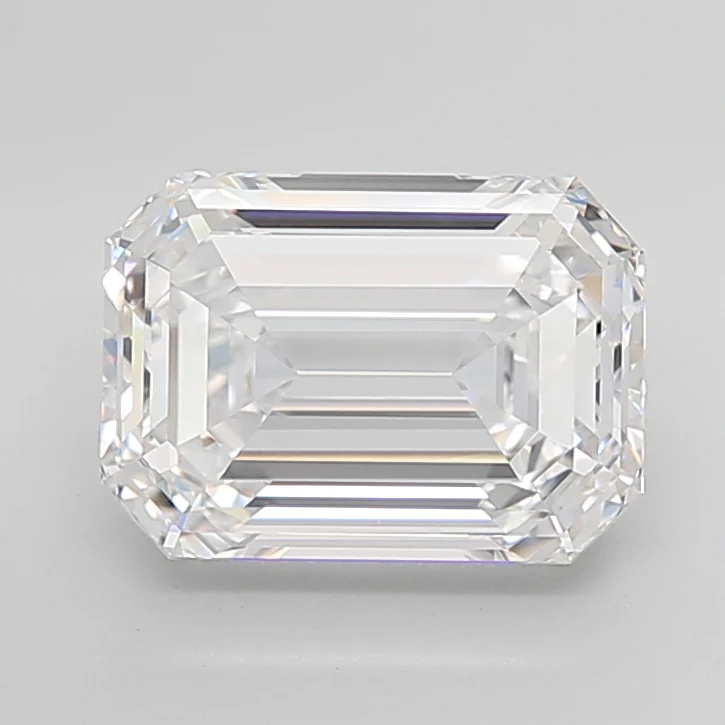 5.63Ct D IF IGI Certified Emerald Lab Grown Diamond