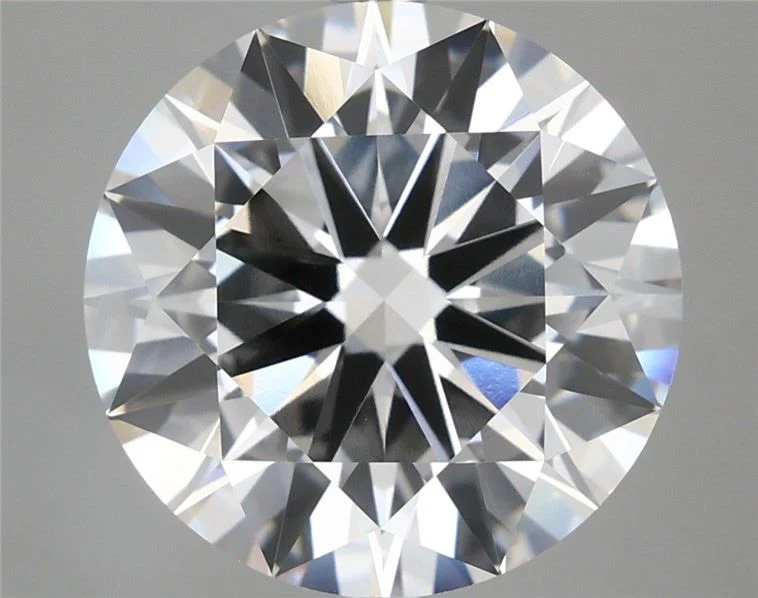 7.02Ct F VVS2 IGI Certified Round Lab Grown Diamond