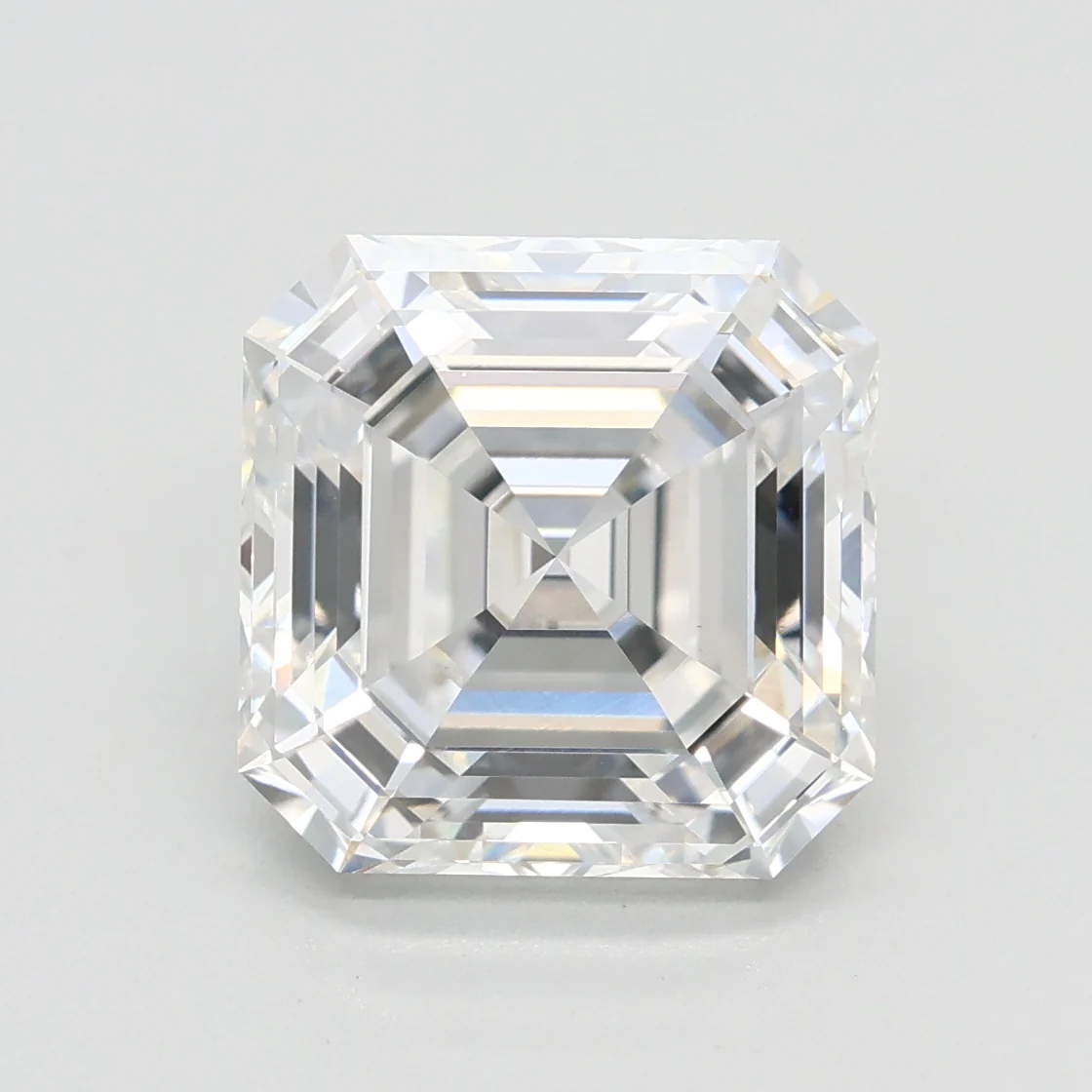 3.08Ct F VVS2 IGI Certified Asscher Lab Grown Diamond