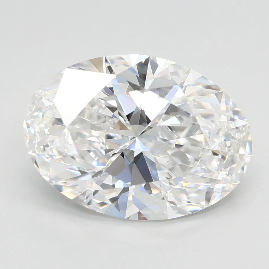 2.09Ct D VVS2 IGI Certified Oval Lab Grown Diamond