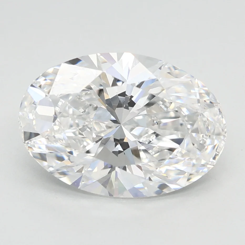 2.03Ct D VVS2 IGI Certified Oval Lab Grown Diamond