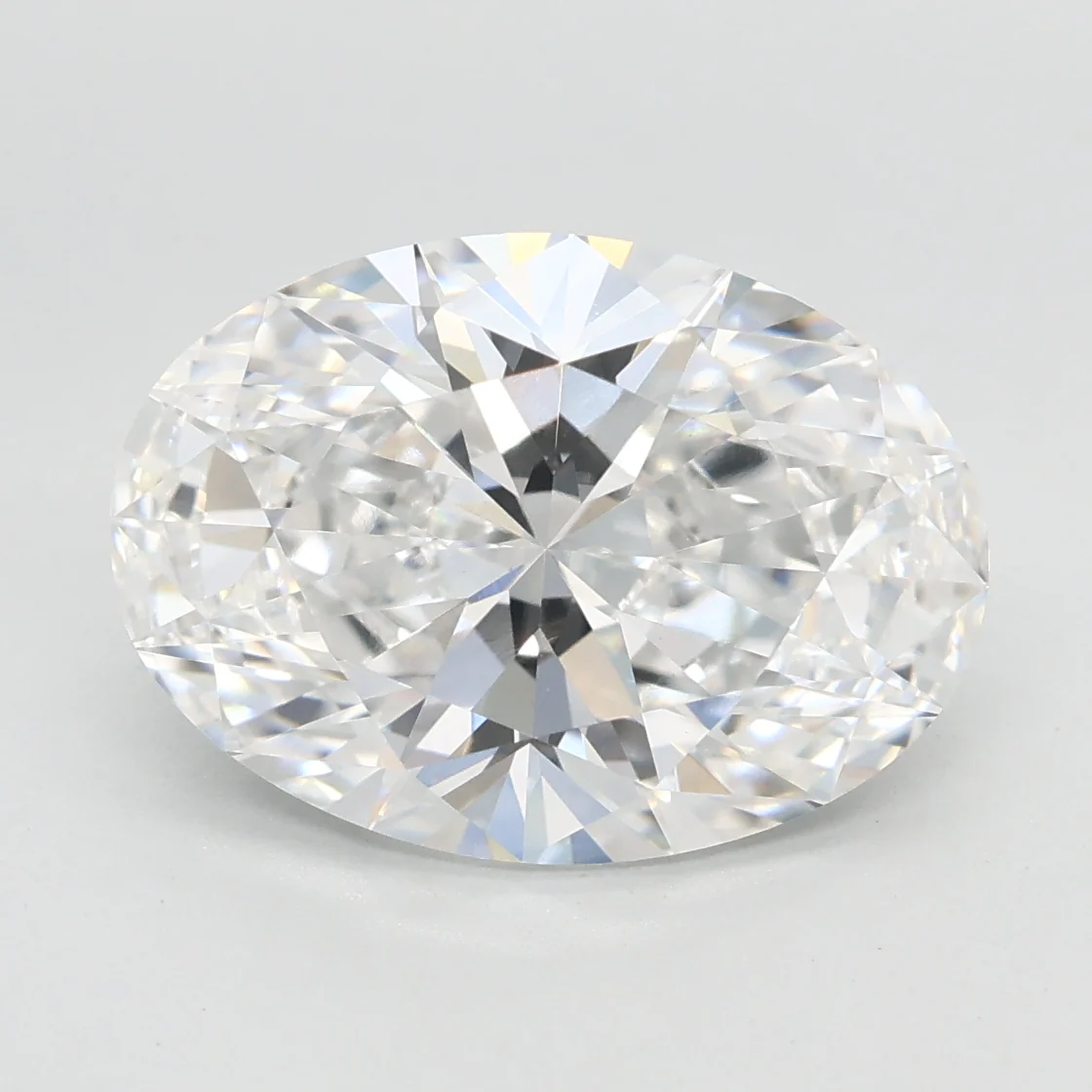 3.04Ct E VVS2 IGI Certified Oval Lab Grown Diamond