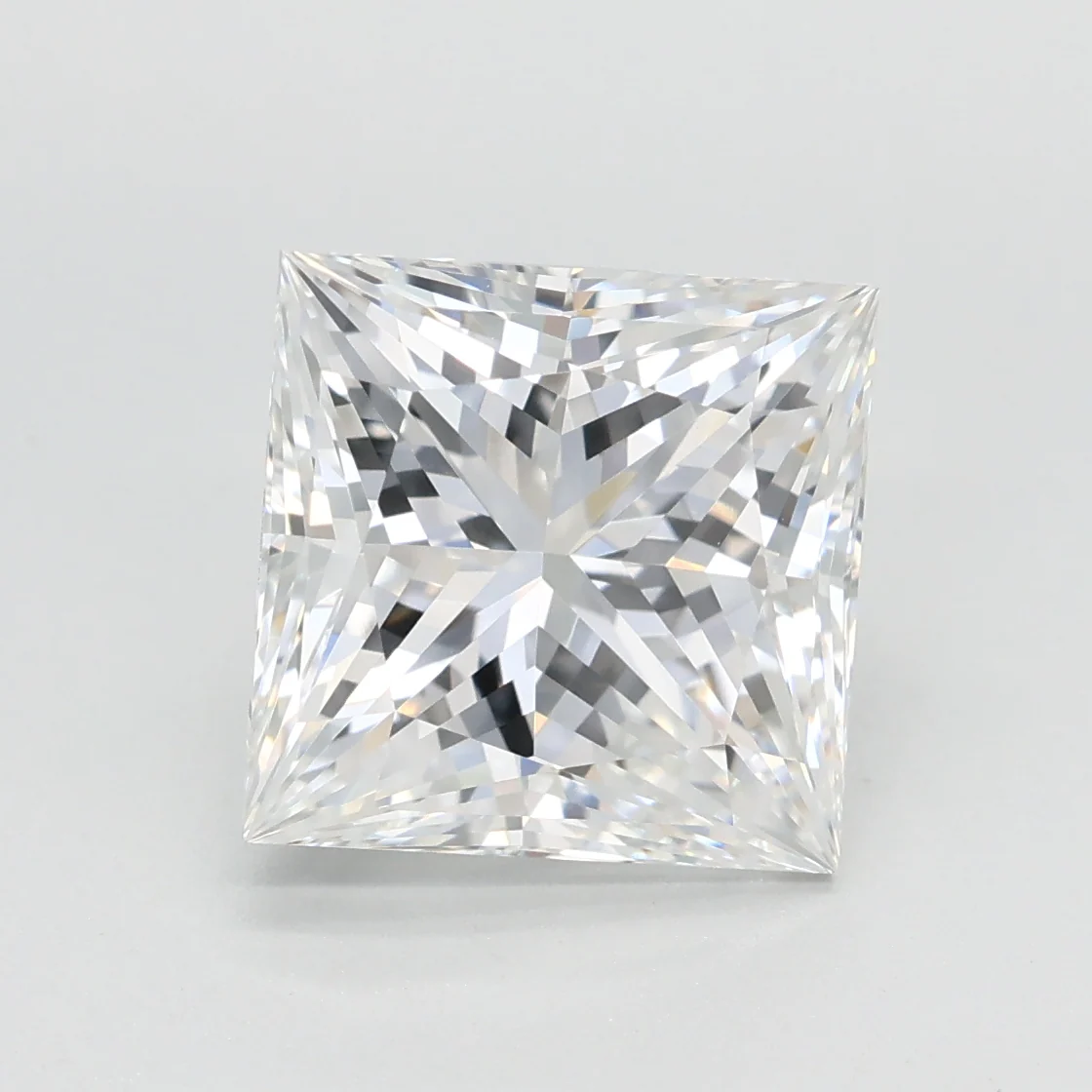 3.02Ct E VVS2 IGI Certified Princess Lab Grown Diamond