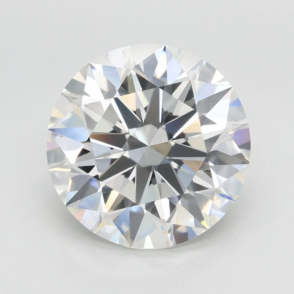 4.09Ct F VVS2 IGI Certified Round Lab Grown Diamond