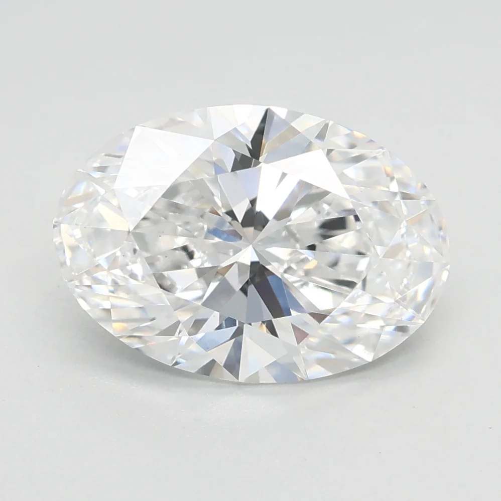 2.03Ct D VVS2 IGI Certified Oval Lab Grown Diamond