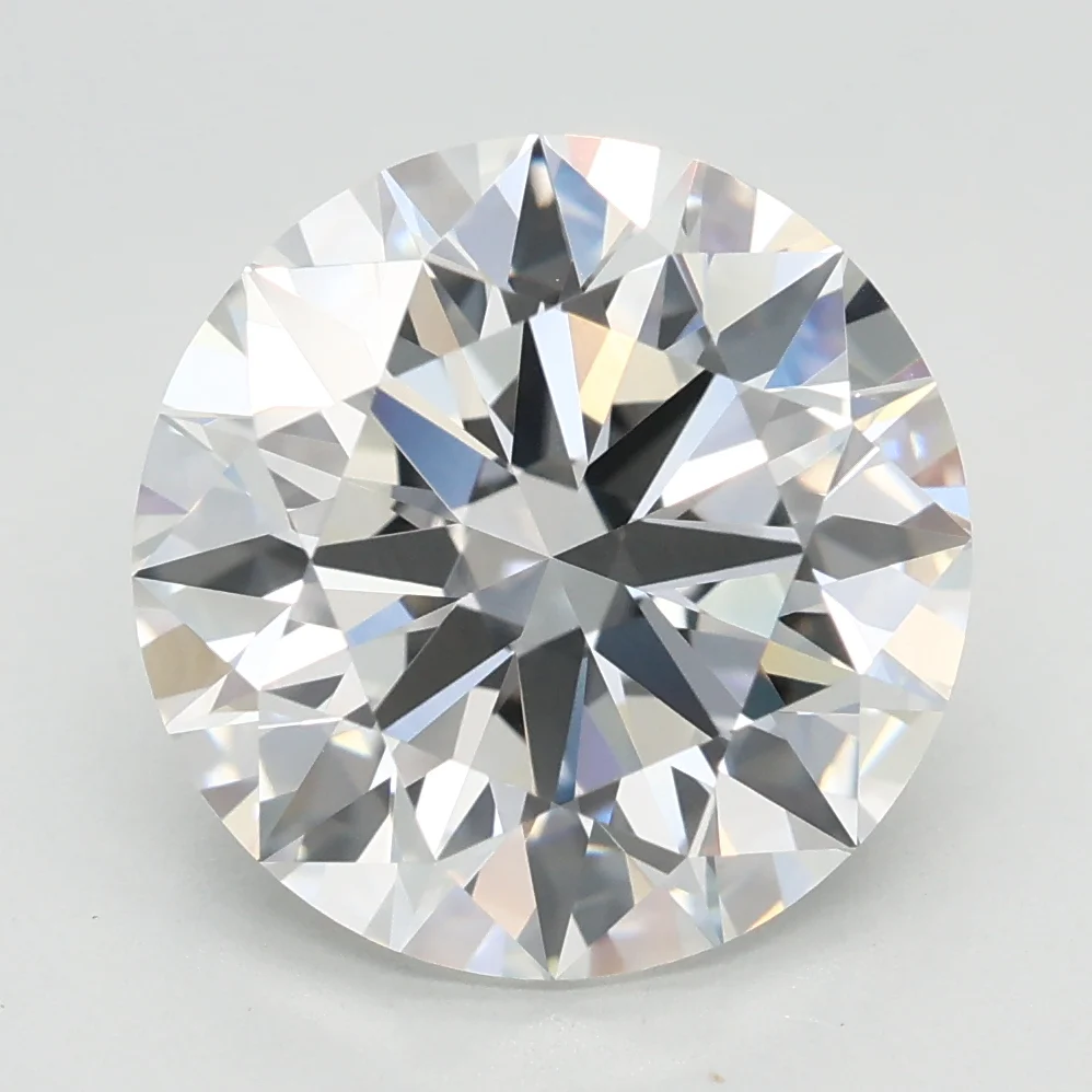 3.7Ct F VVS1 IGI Certified Round Lab Grown Diamond