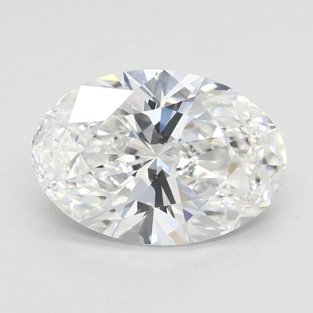 2.09Ct D VVS2 IGI Certified Oval Lab Grown Diamond
