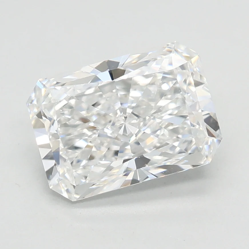 1.55Ct D VVS1 IGI Certified Radiant Lab Grown Diamond