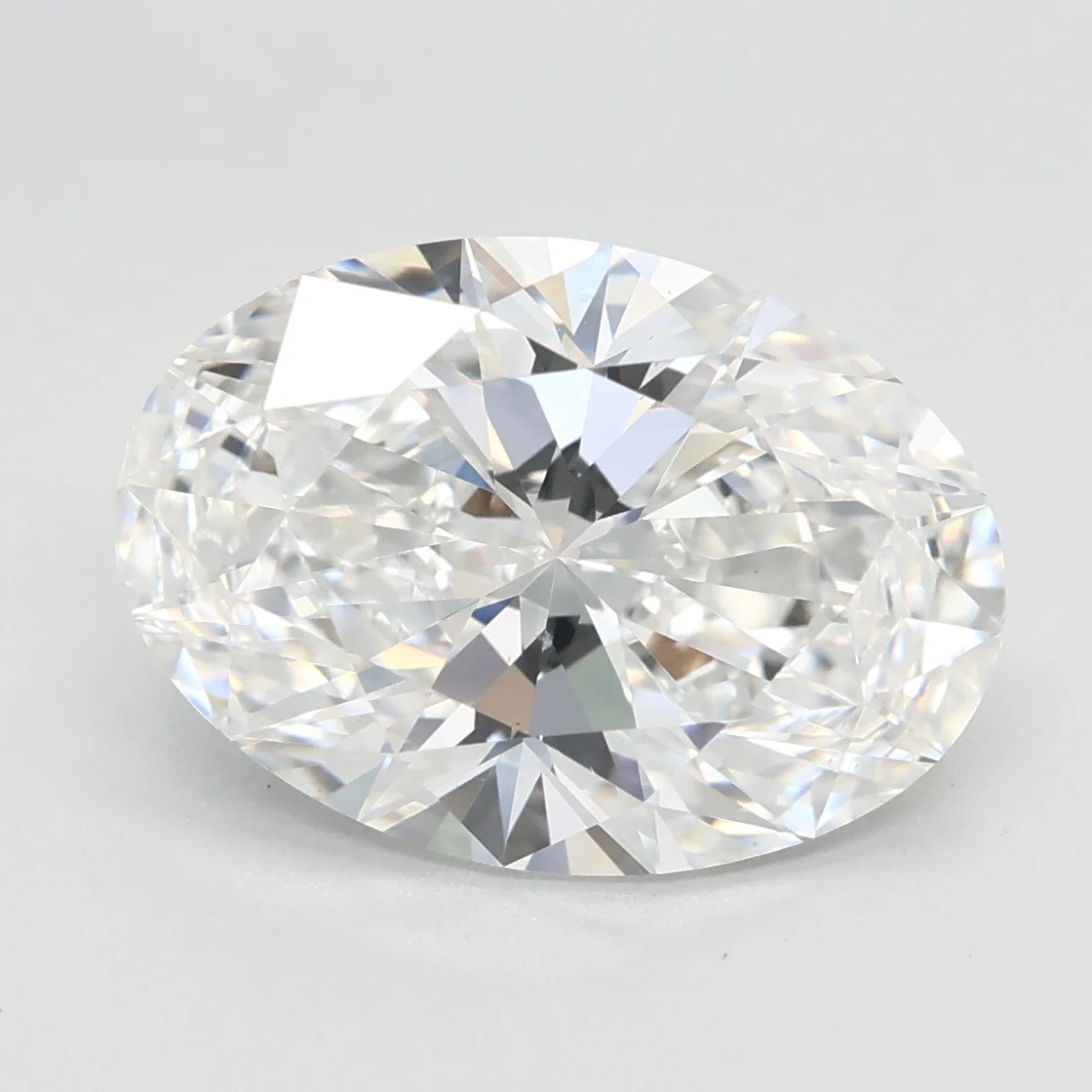 3.09Ct E VVS2 IGI Certified Oval Lab Grown Diamond