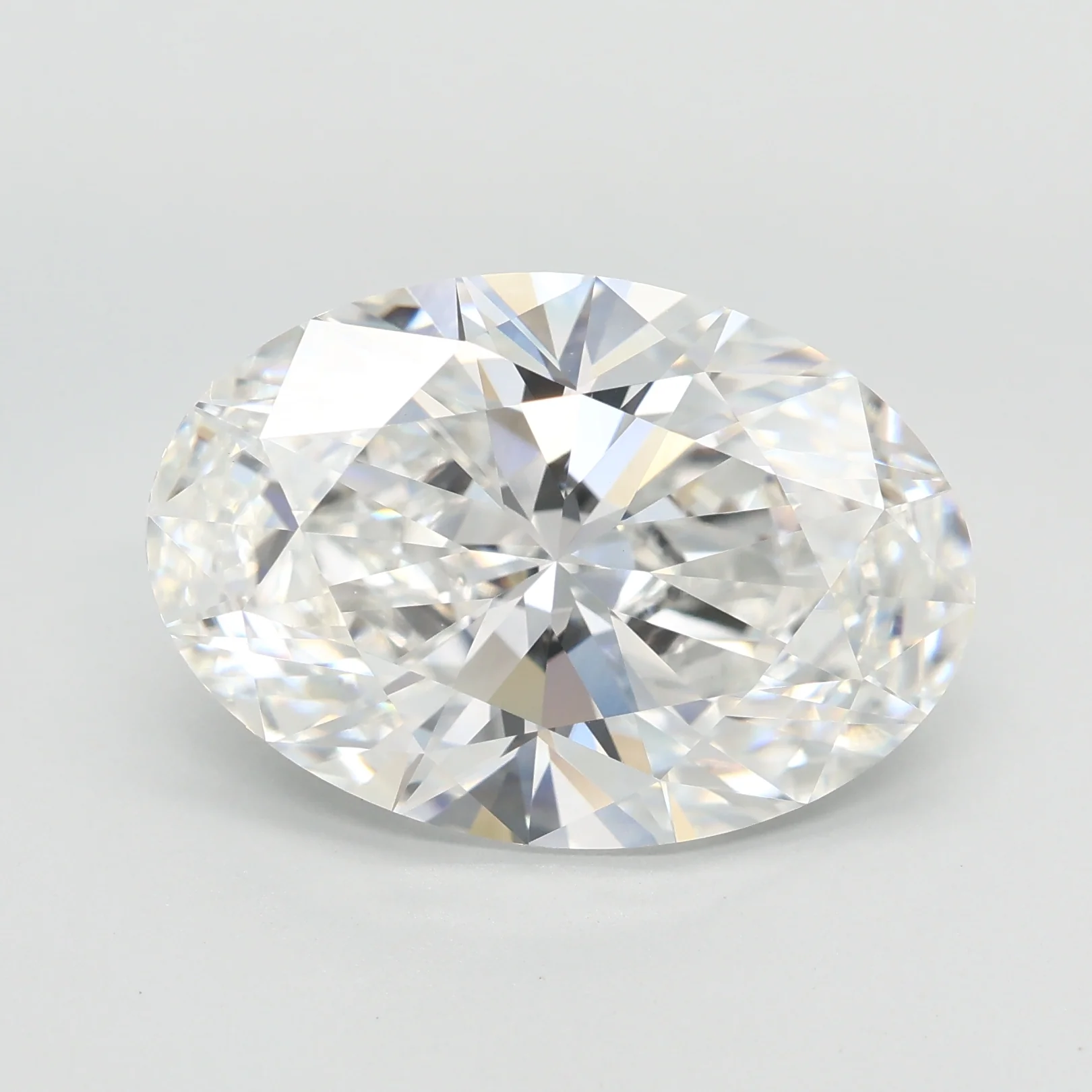 7.1Ct E VVS2 IGI Certified Oval Lab Grown Diamond