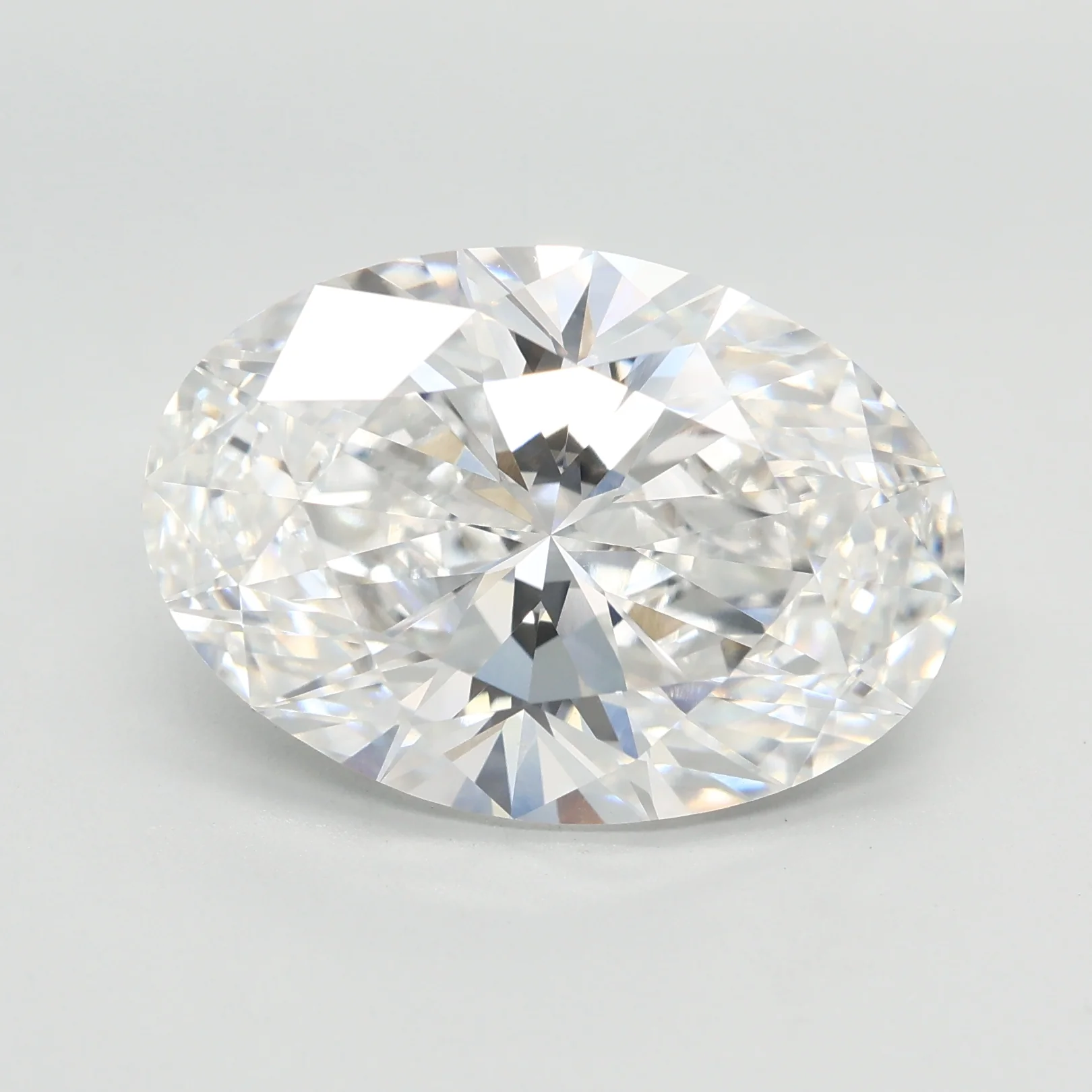 7.1Ct E VVS2 IGI Certified Oval Lab Grown Diamond