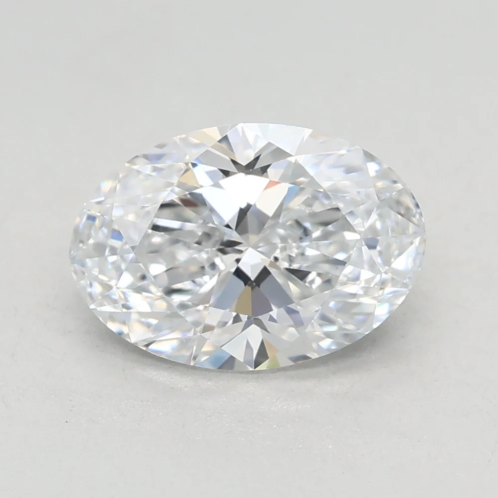 1.5Ct D VVS2 IGI Certified Oval Lab Grown Diamond