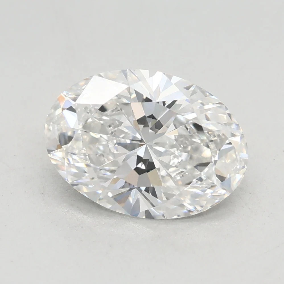 1.58Ct E VVS2 IGI Certified Oval Lab Grown Diamond