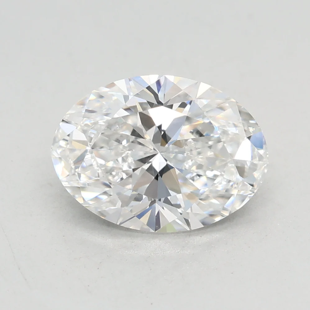 1.5Ct D VVS2 IGI Certified Oval Lab Grown Diamond