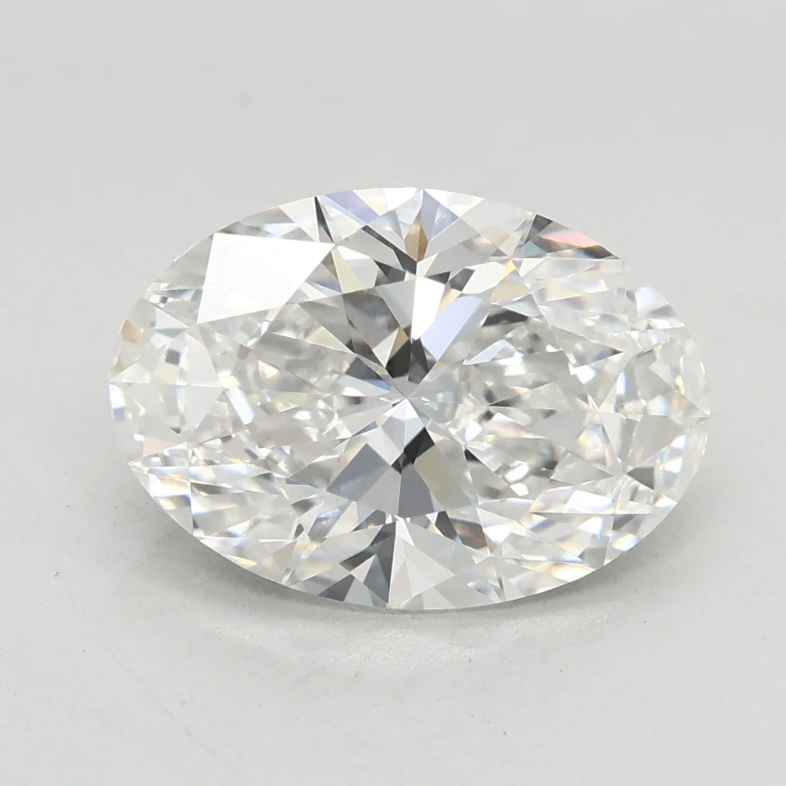 2.56Ct F VVS2 IGI Certified Oval Lab Grown Diamond