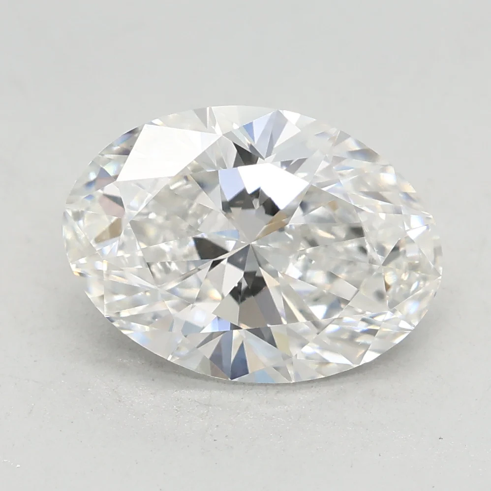 2.01Ct E VVS2 IGI Certified Oval Lab Grown Diamond