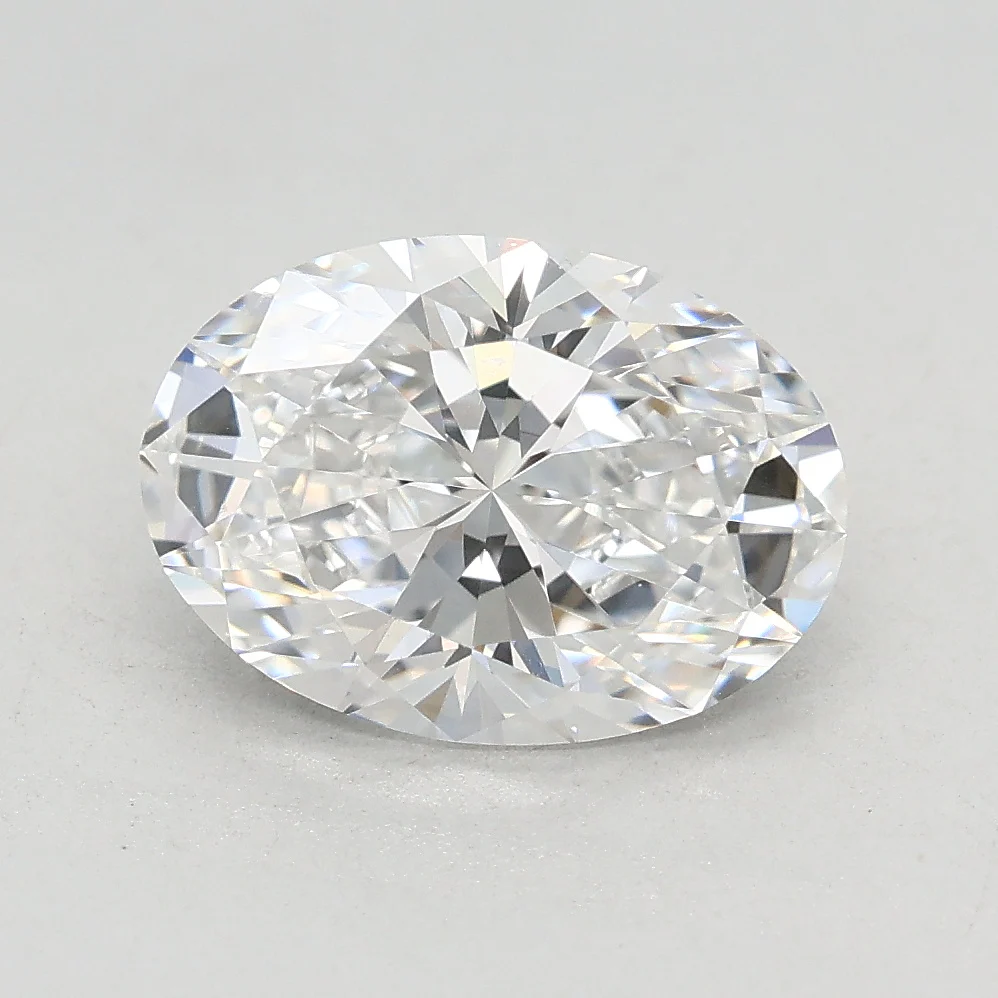 1.57Ct D VVS2 IGI Certified Oval Lab Grown Diamond